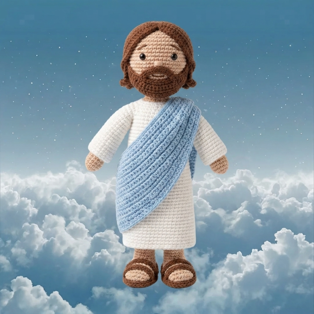 Jesus Crochet Plushie